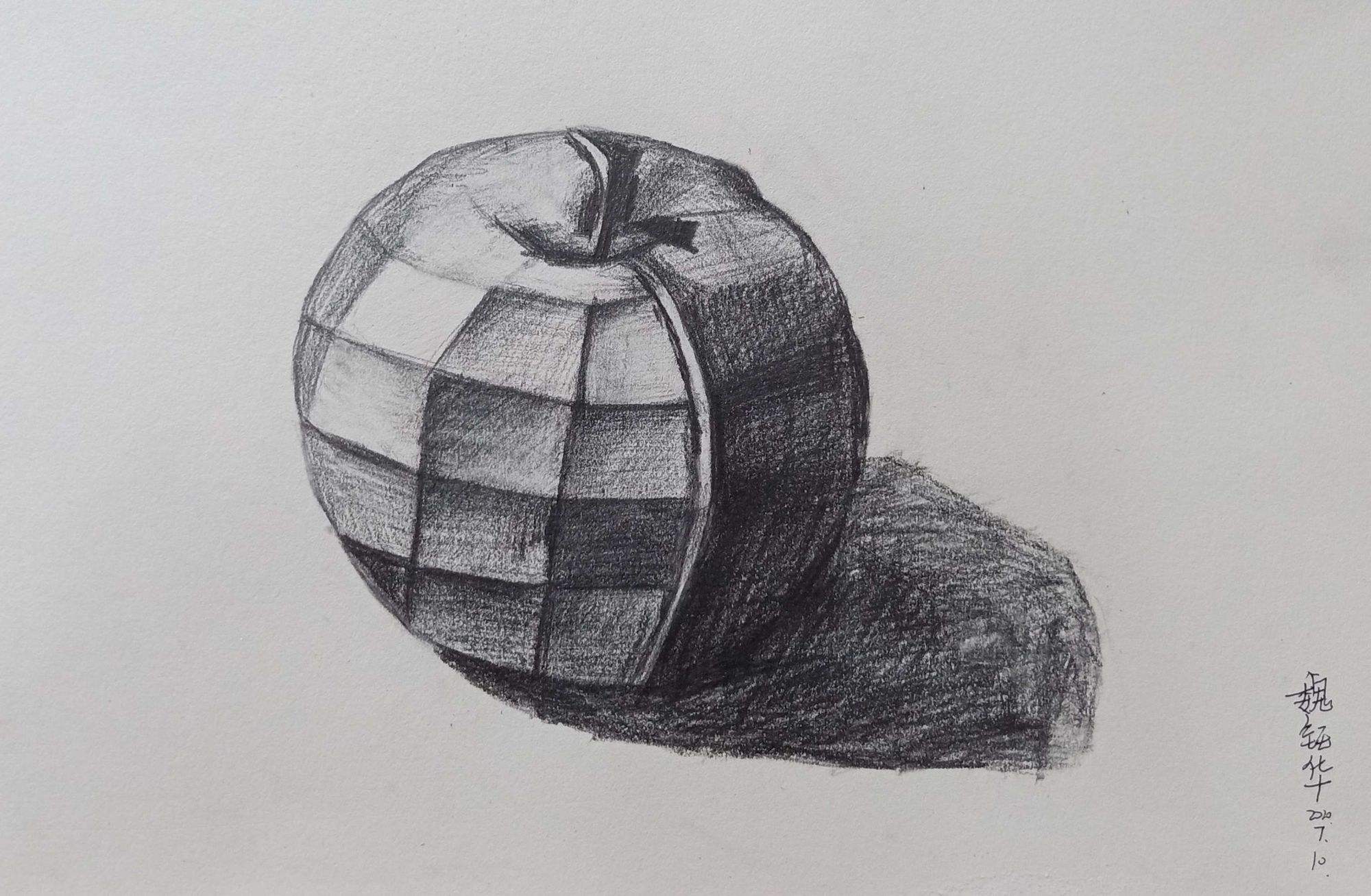 苹果素描高阶版苹果素描临摹图片-第1张图片-太平洋在线下载